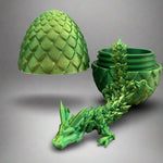 Load image into Gallery viewer, 3D Printed Dragon in Egg - various colours
