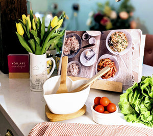 Salad Bowl with Servers