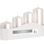 Load image into Gallery viewer, Pillar Candles - Set of 4 in 7 colours
