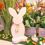 Load image into Gallery viewer, Wooden Bunny-Handmade
