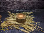 Load image into Gallery viewer, Handmade Oak Tealight Holders - Single
