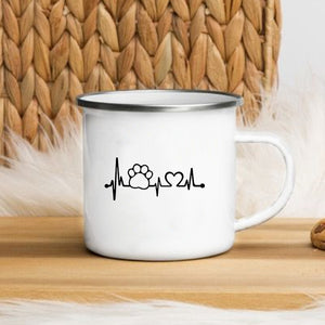 NEVER WALK ALONE Enamel Mug