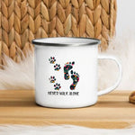 Load image into Gallery viewer, NEVER WALK ALONE Enamel Mug
