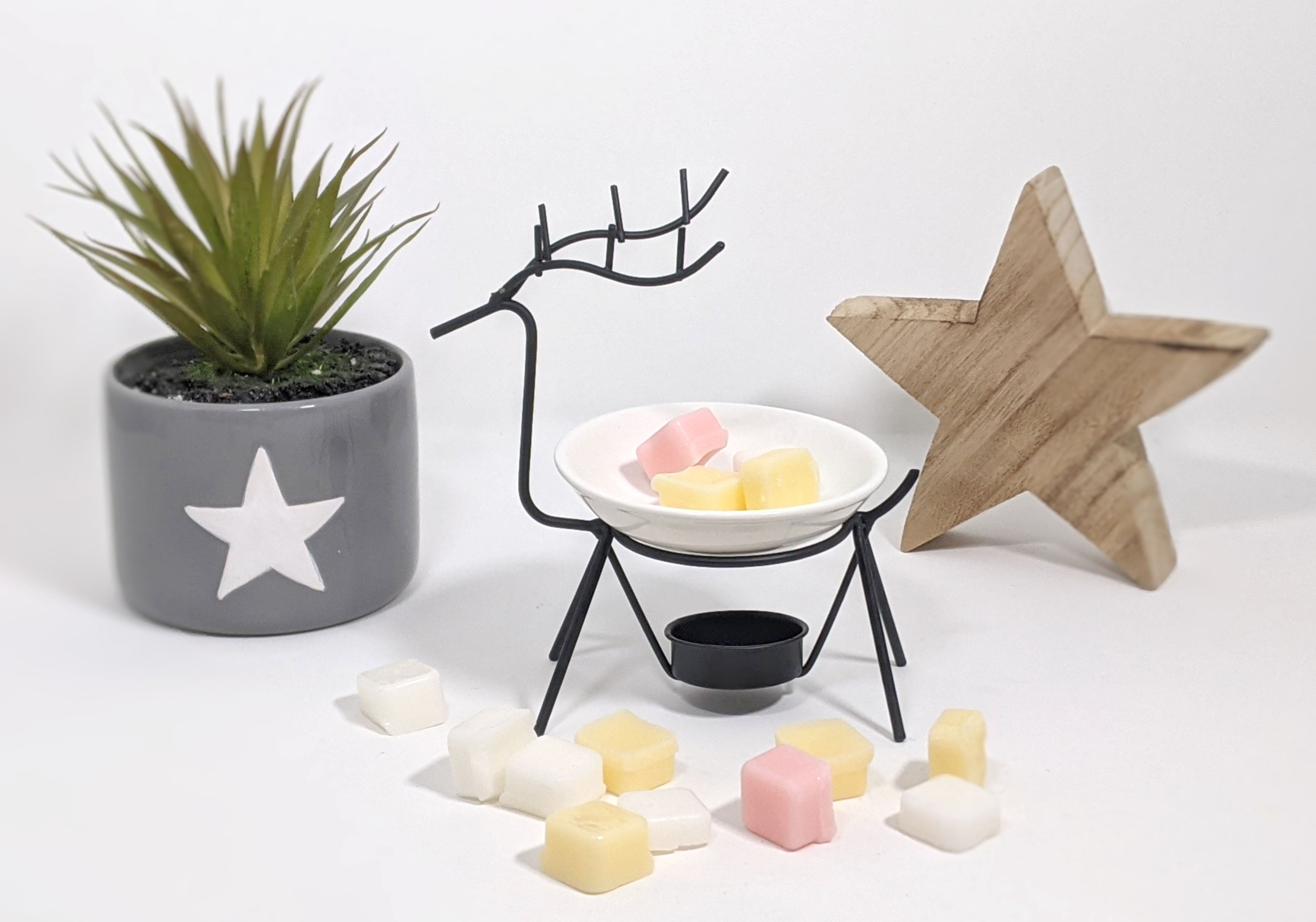 Reindeer Wax Melt Burner - Black