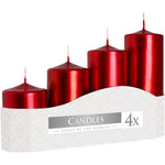 Load image into Gallery viewer, Pillar Candles - Set of 4 in 7 colours
